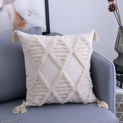 Fesara | Bohemian Cotton Throw Pillow Cover
