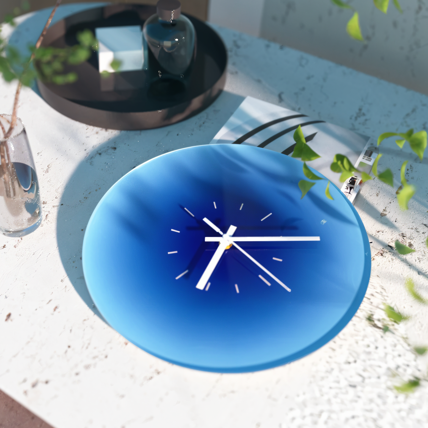 Colorful Silent Round Wall Clock