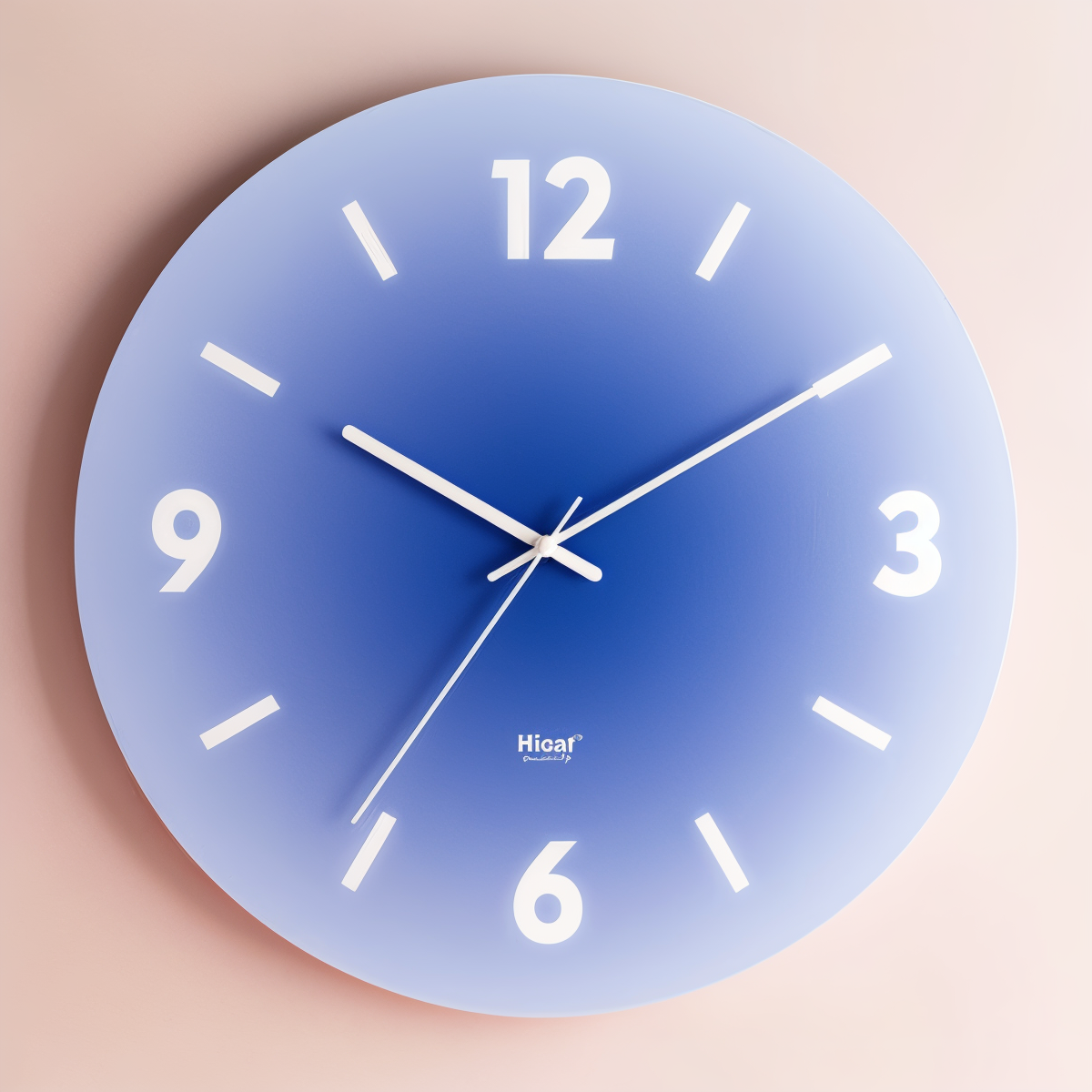 Colorful Silent Round Wall Clock