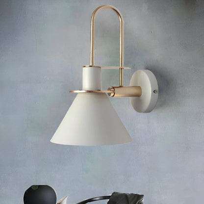 Modern LED Wall Light with Unique Trumpet Shape