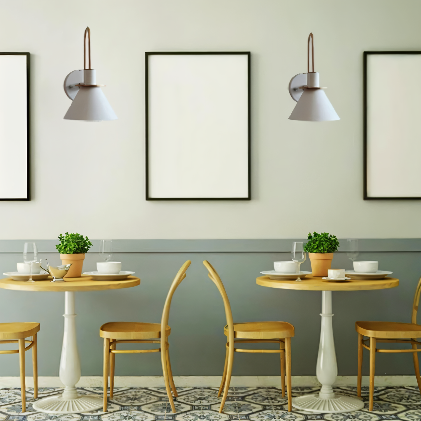 Modern LED Wall Light with Unique Trumpet Shape