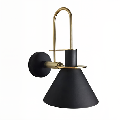 Modern LED Wall Light with Unique Trumpet Shape