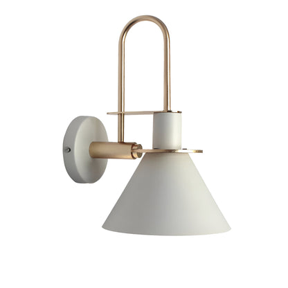 Modern LED Wall Light with Unique Trumpet Shape