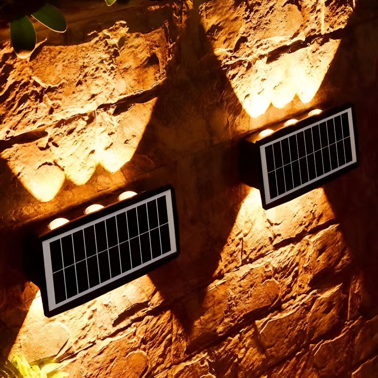 Outdoor Waterproof Solar Powered Wall Lamp