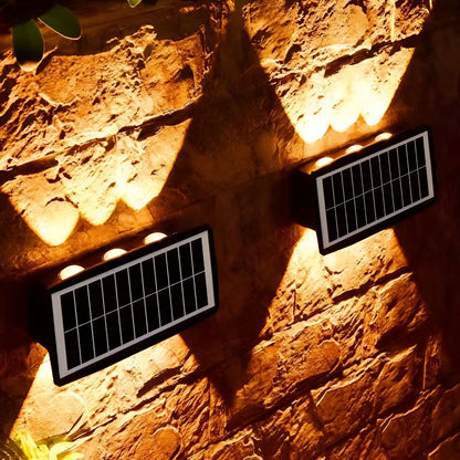 Outdoor Waterproof Solar Powered Wall Lamp