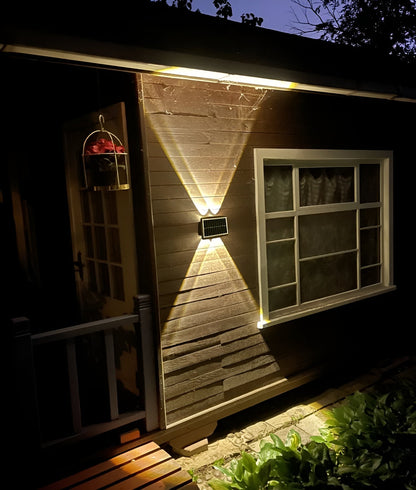 Outdoor Waterproof Solar Powered Wall Lamp