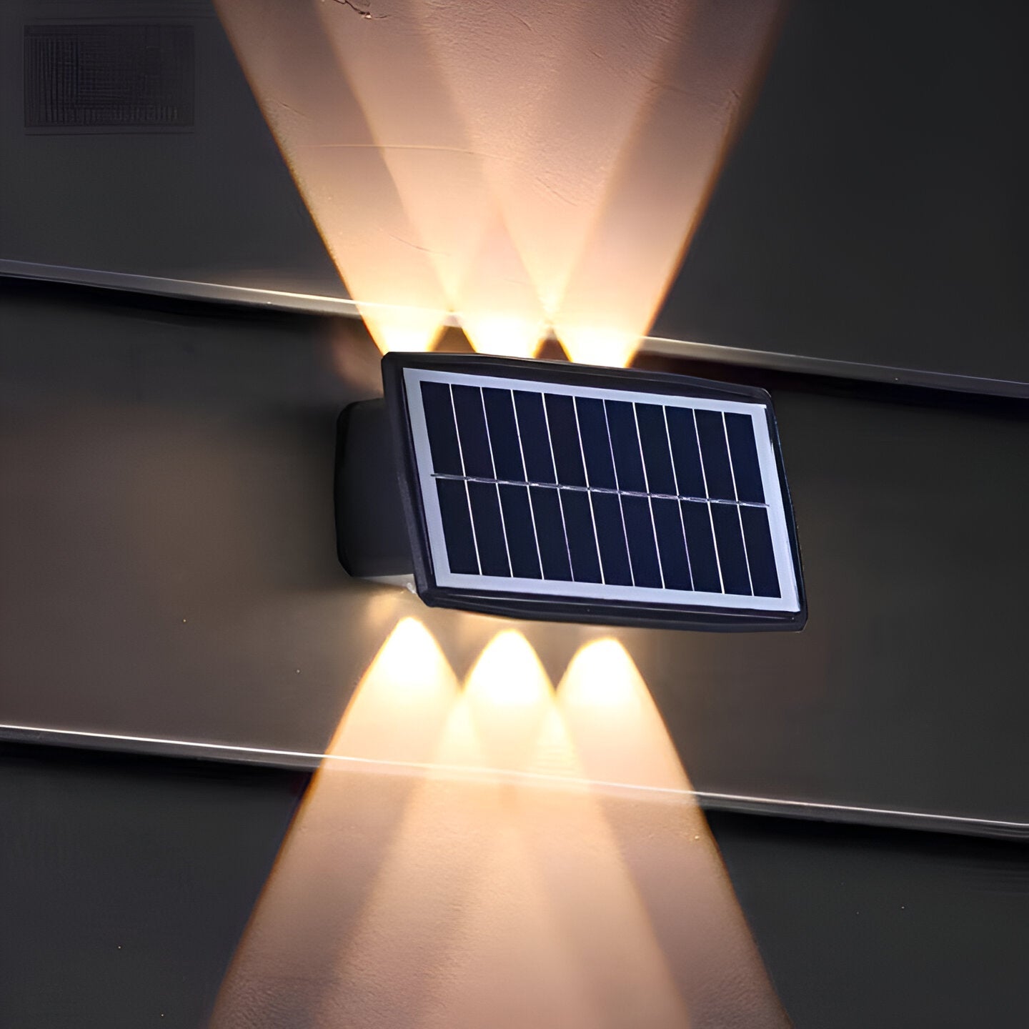 Outdoor Waterproof Solar Powered Wall Lamp