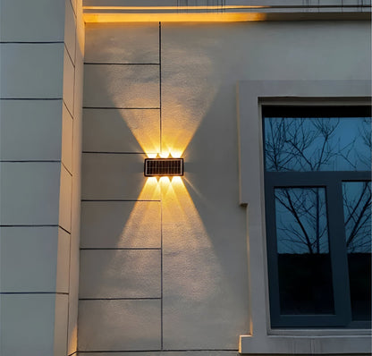 Outdoor Waterproof Solar Powered Wall Lamp