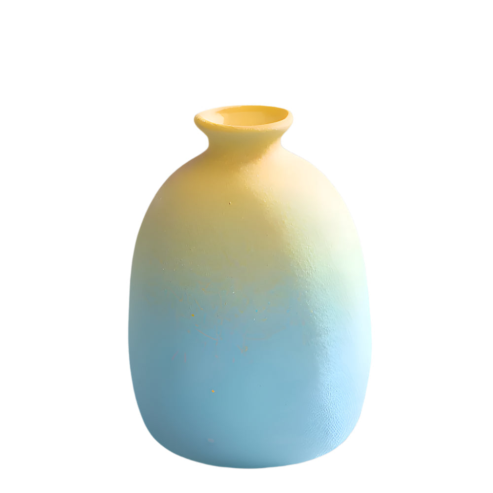 Fesara | Beautiful Porcelain Vase in Pastel Shades - Fesara