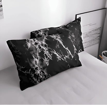 Elegant Marble Pattern 3-Piece Bedding Set