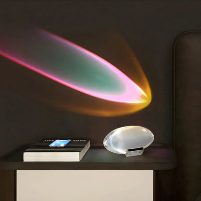 Colorful LED Projection Lamp with 360° Rotation