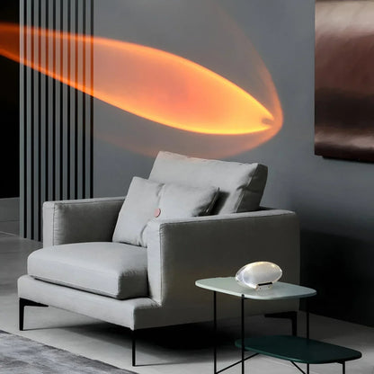Colorful LED Projection Lamp with 360° Rotation - Fesara