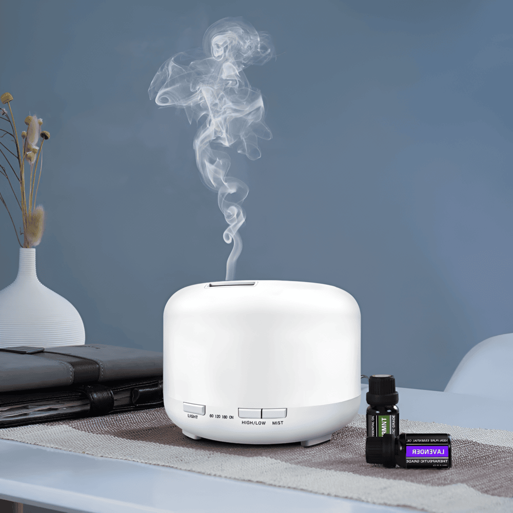 Wireless LED Essential Oil Diffuser with Speaker - Fesara