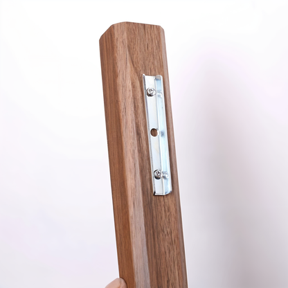 Natural Wood Wall Vase for Flower Decorating