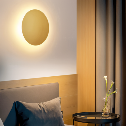 Sleek Round LED Wall Lamp