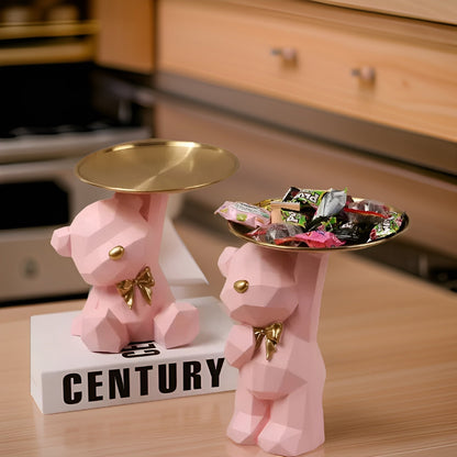 Cute Bear Shaped Serving Tray