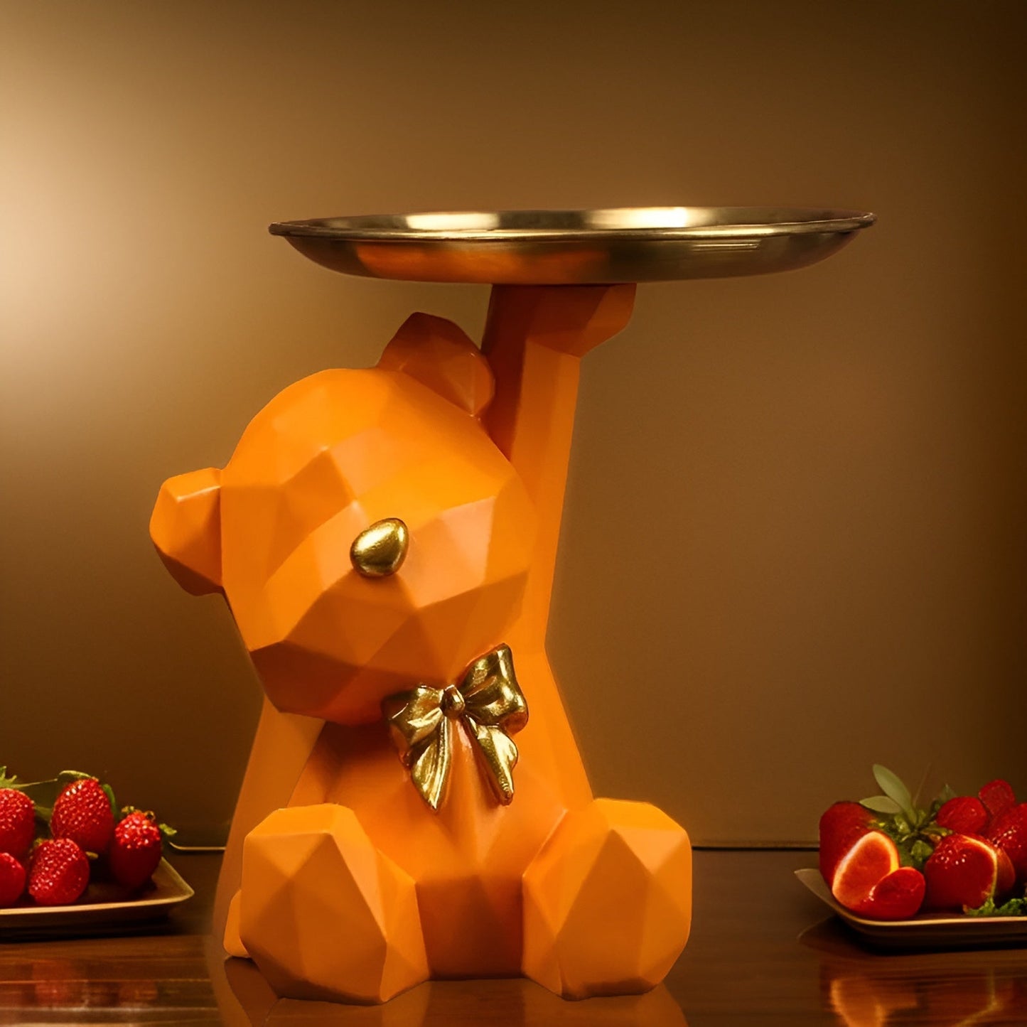 Cute Bear Shaped Serving Tray