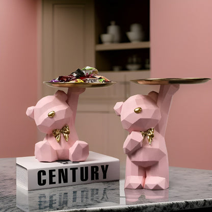 Cute Bear Shaped Serving Tray