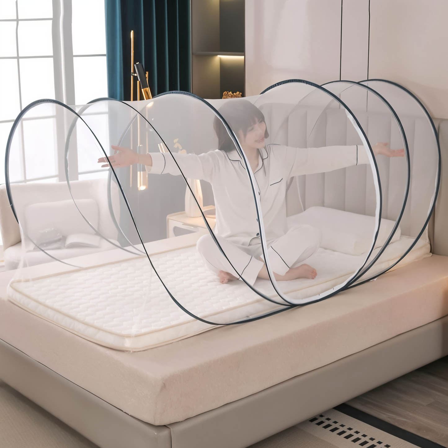 Portable Pop Up Mosquito Net for Travel