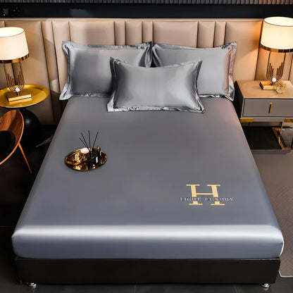 Luxurious Soft Satin Duvet Cover with Glossy Finish