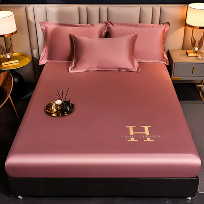 Luxurious Soft Satin Duvet Cover with Glossy Finish