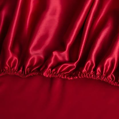 Luxurious Soft Satin Duvet Cover with Glossy Finish