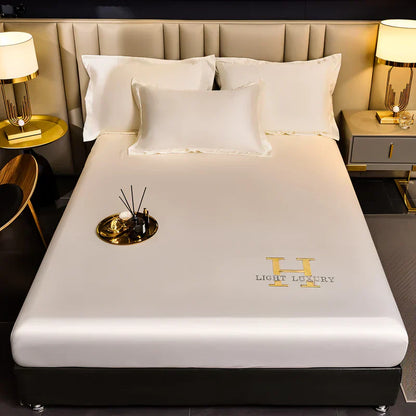 Luxurious Soft Satin Duvet Cover with Glossy Finish