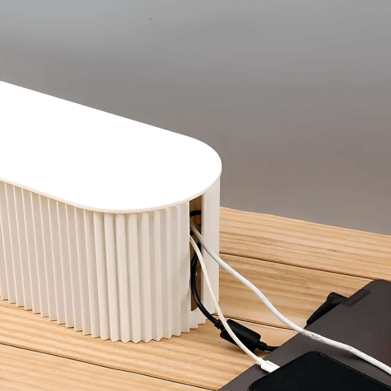 Colorful Cable Storage Box with Lid