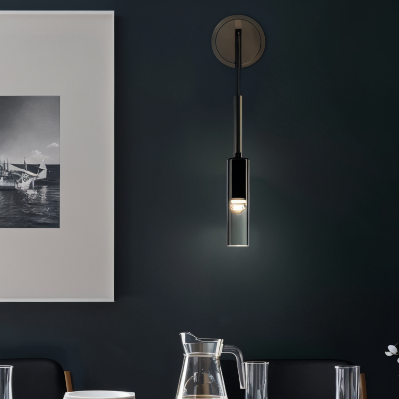 Simple Glass Wall Light
