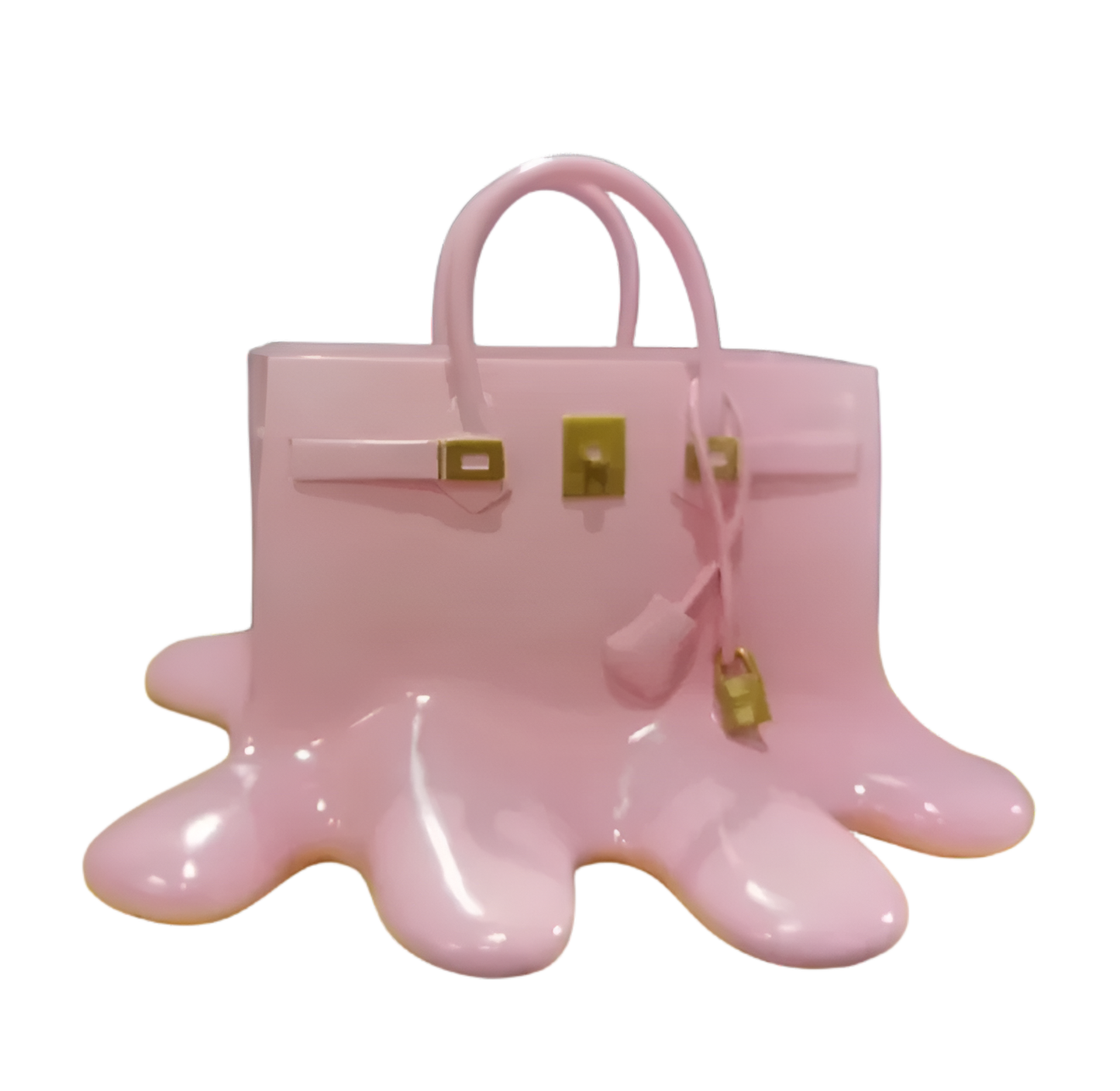 Fashionable Purse Shaped Resin Vase