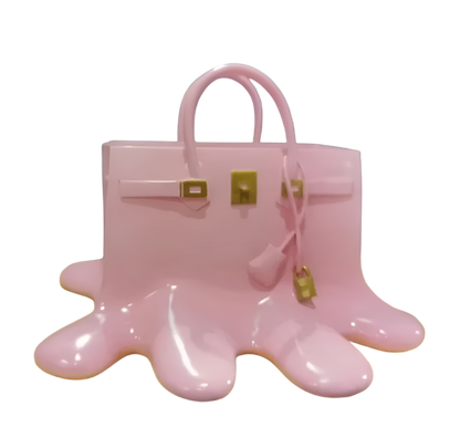 Fashionable Purse Shaped Resin Vase
