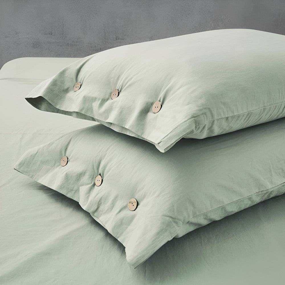 Soft Cotton Sheet Set with 2 Pillow Covers