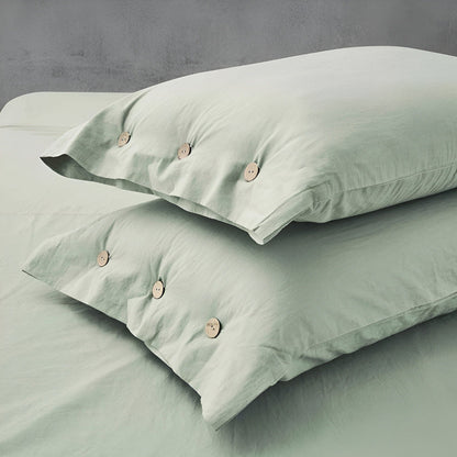 Soft Cotton Sheet Set with 2 Pillow Covers