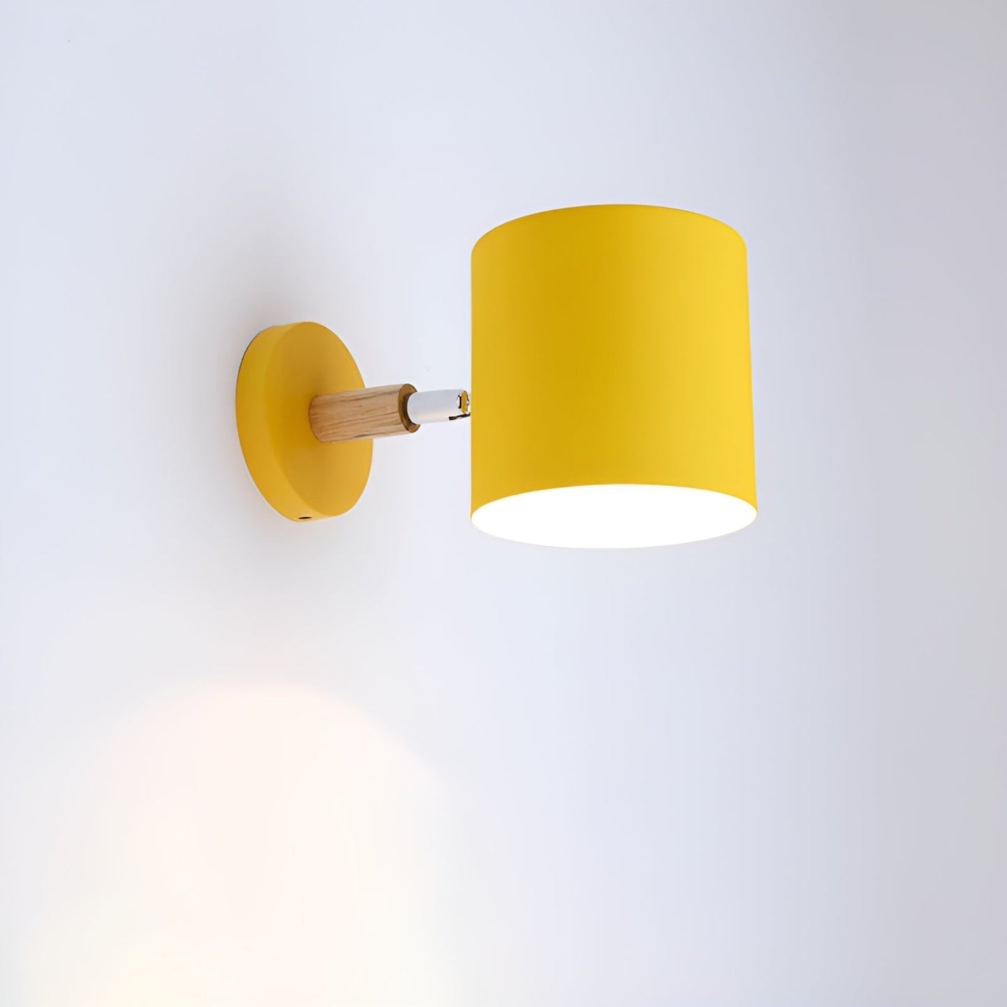 Soft Pink Scandinavian Wall Light