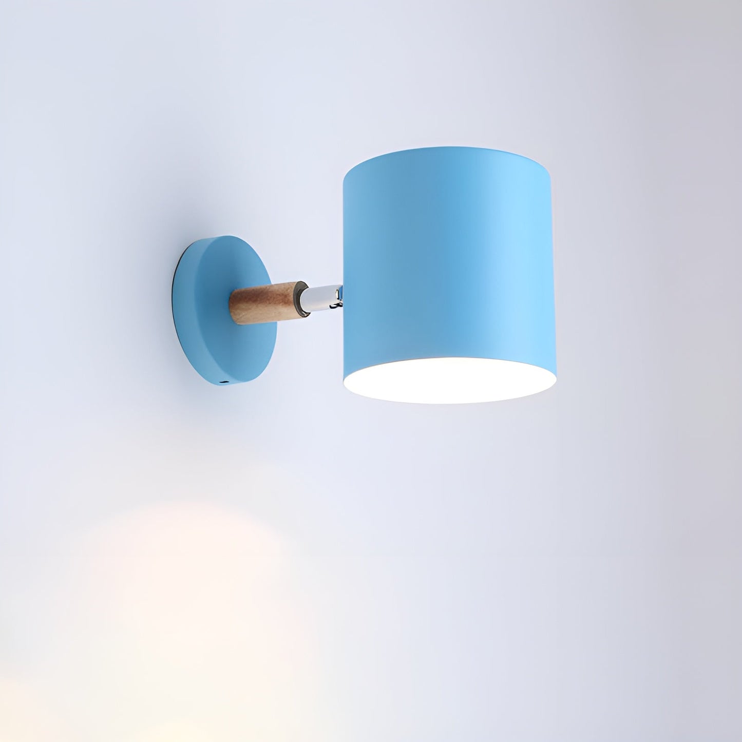 Soft Pink Scandinavian Wall Light