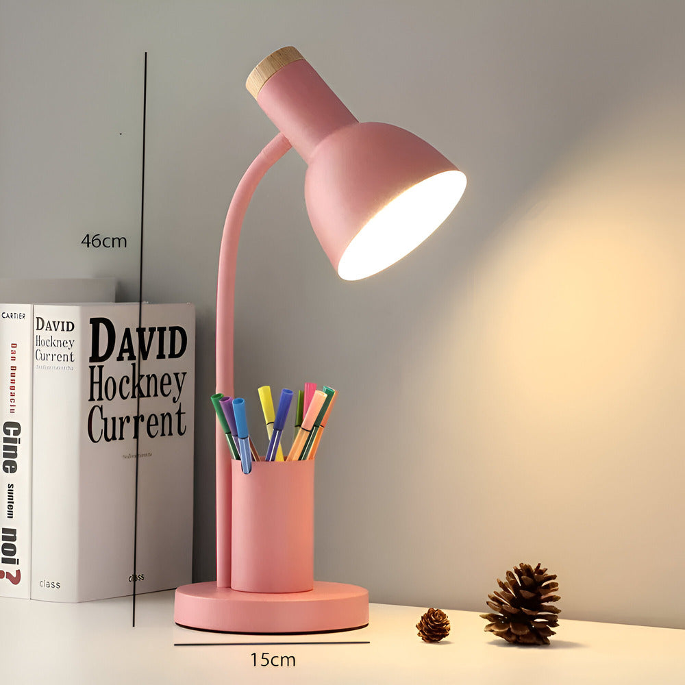 Stylish LED Desk Lamp with Storage