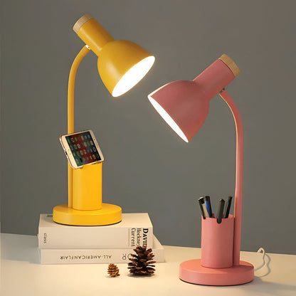 Stylish LED Desk Lamp with Storage