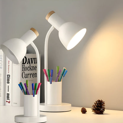 Stylish LED Desk Lamp with Storage