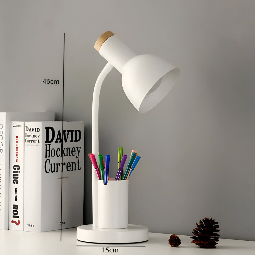 Stylish LED Desk Lamp with Storage