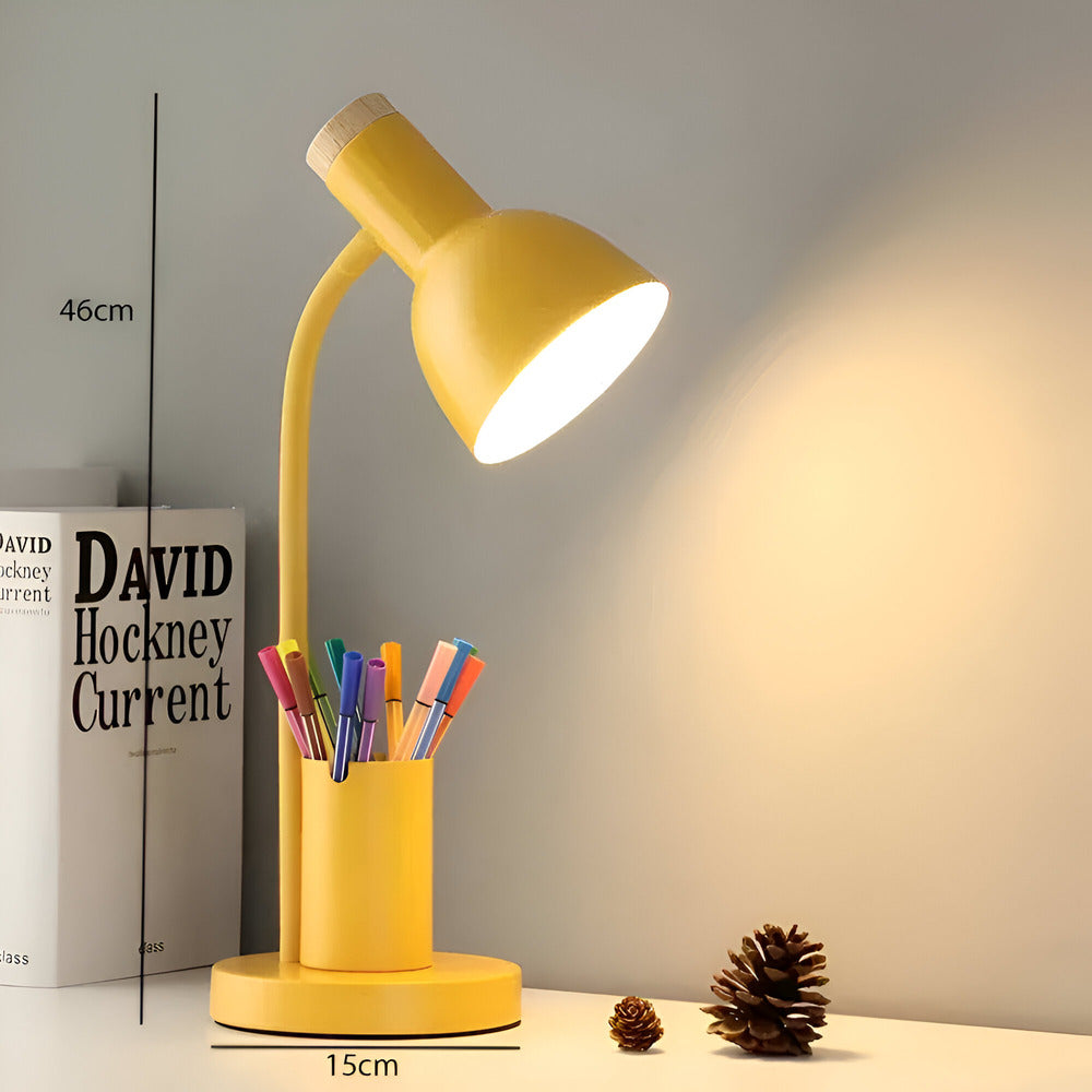 Stylish LED Desk Lamp with Storage