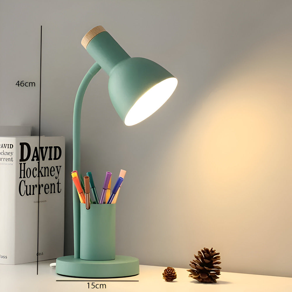Stylish LED Desk Lamp with Storage
