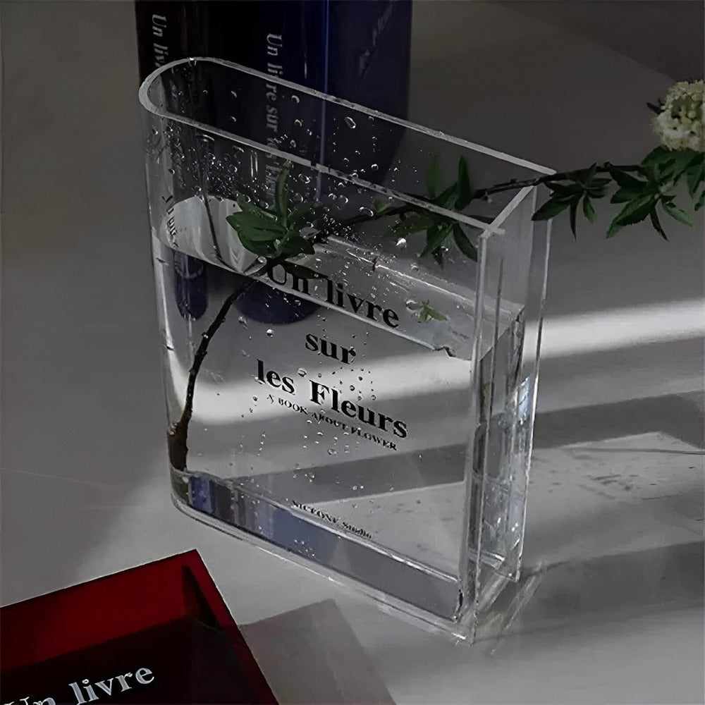 Decorative White Ceramic Vase