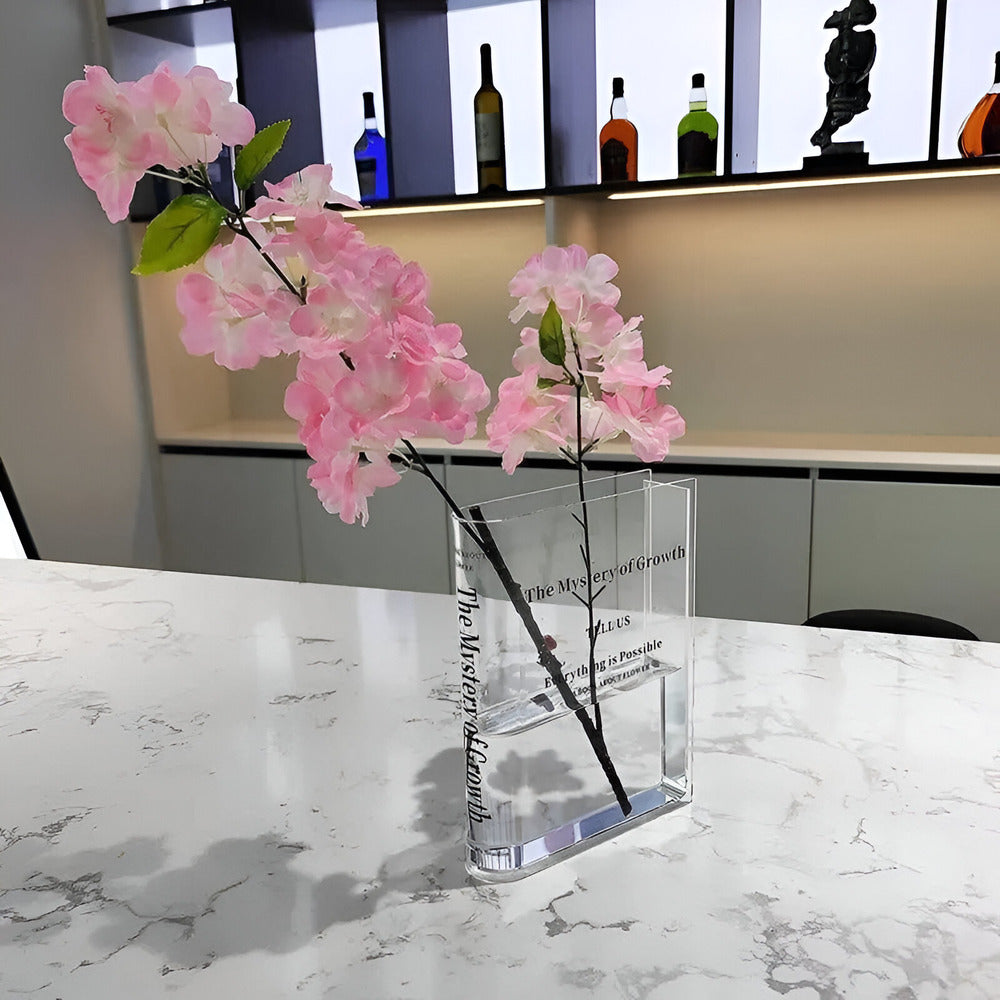 Decorative White Ceramic Vase