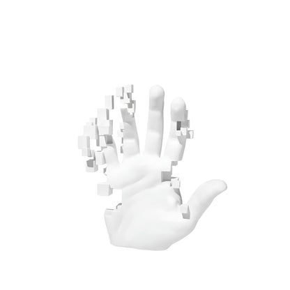 Colorful Resin Art Hand Sculpture Decor