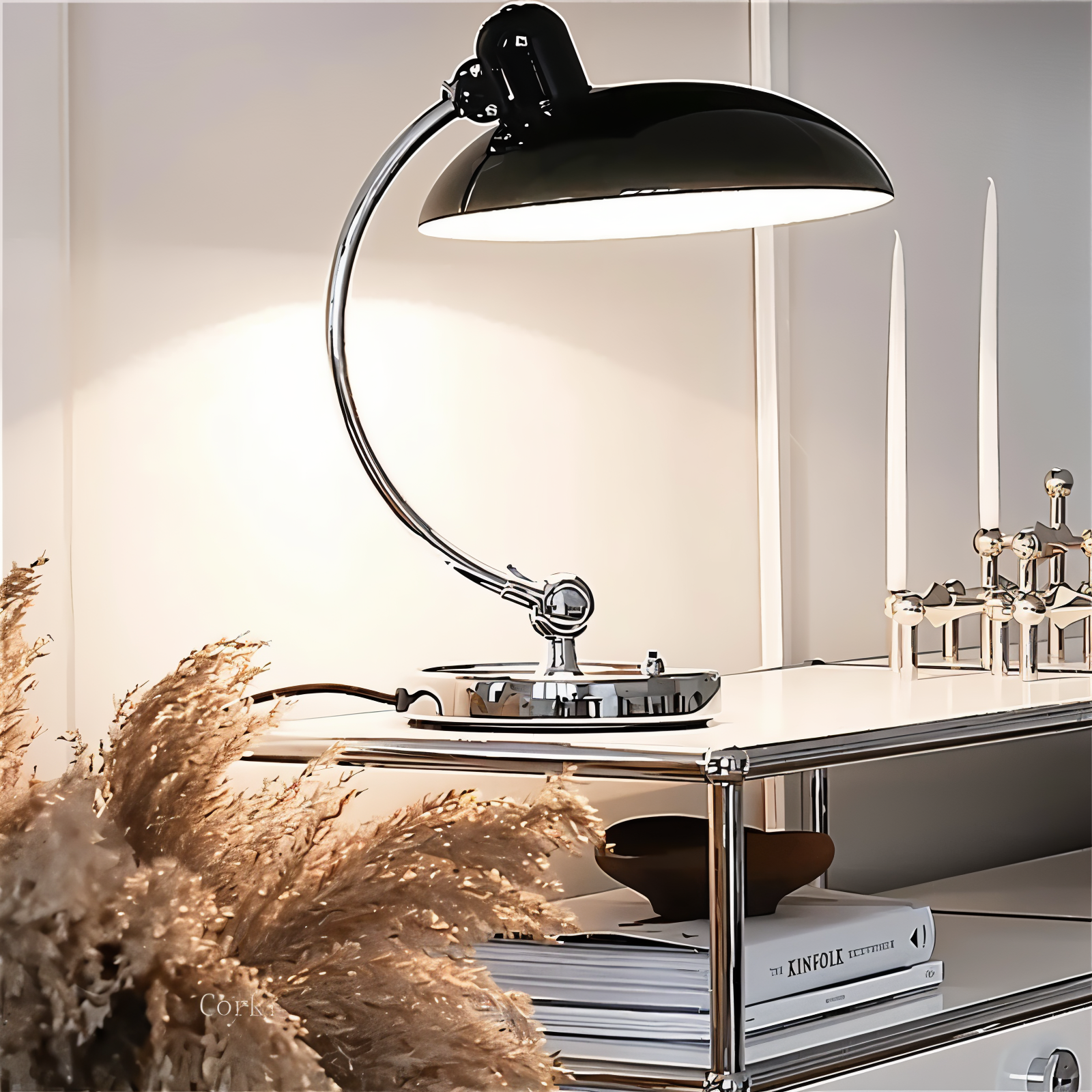 Classic Metal Desk Reading Lamp - Fesara