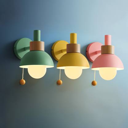 Stylish Wall Lamp Macaron Indoor Light Fixtures