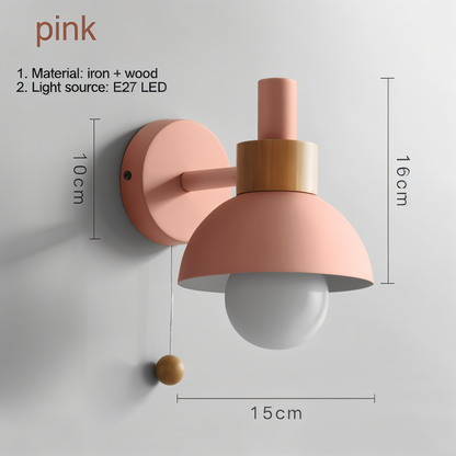 Stylish Wall Lamp Macaron Indoor Light Fixtures
