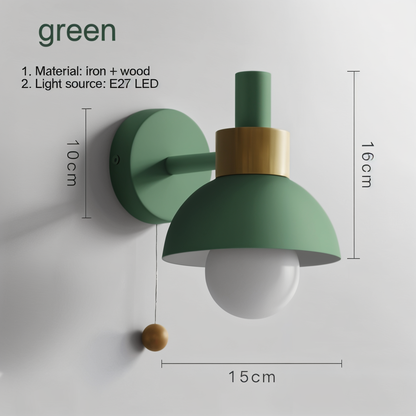 Stylish Wall Lamp Macaron Indoor Light Fixtures