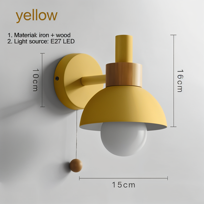 Stylish Wall Lamp Macaron Indoor Light Fixtures