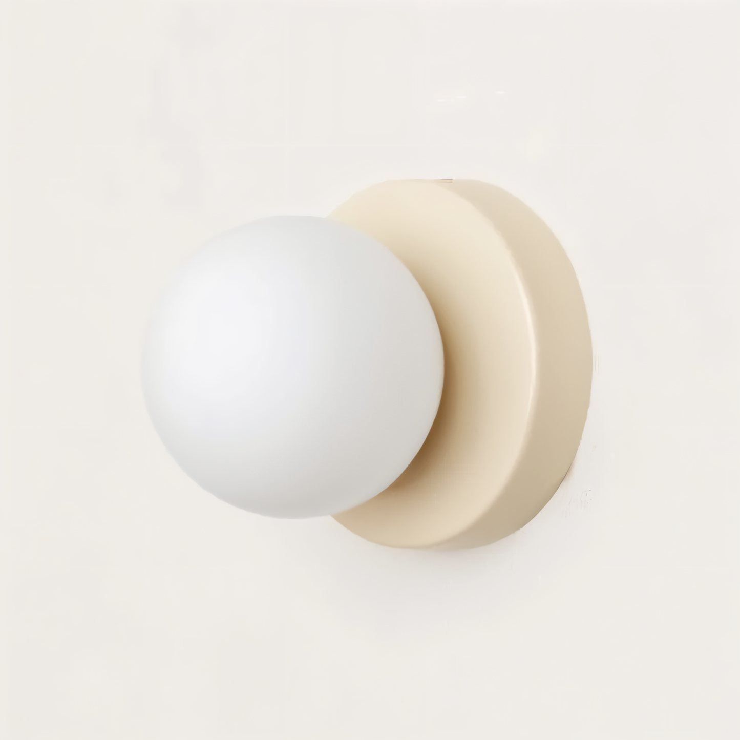 Elegant Glass Globe LED Wall Lamp
